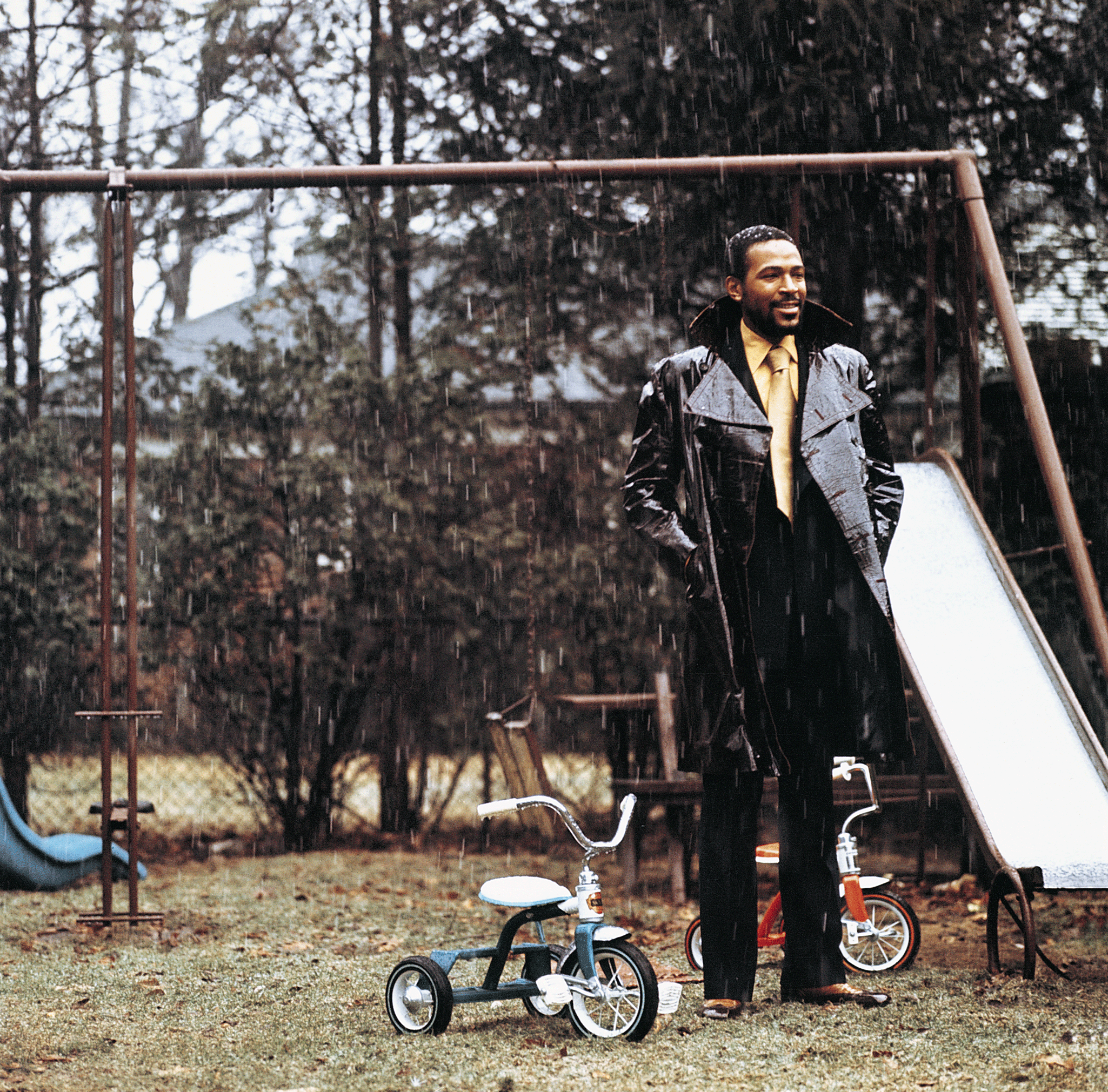 Let it rain. Photo courtesy of Motown Records.